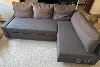 Divano letto angolare/contenitore