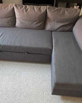 Divano letto angolare/contenitore