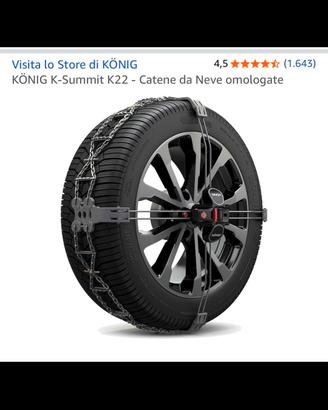 Catene da neve
