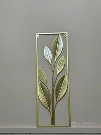 Scultura darte color oro