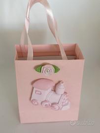 Carillon Rosa Bomboniere STOCK pz.11