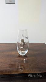 Vaso in Cristallo 24% e Argento 925 - Come Nuovo