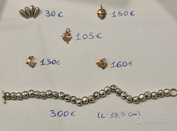 Bracciale dodo+ 4 ciondoli+ 4 spike