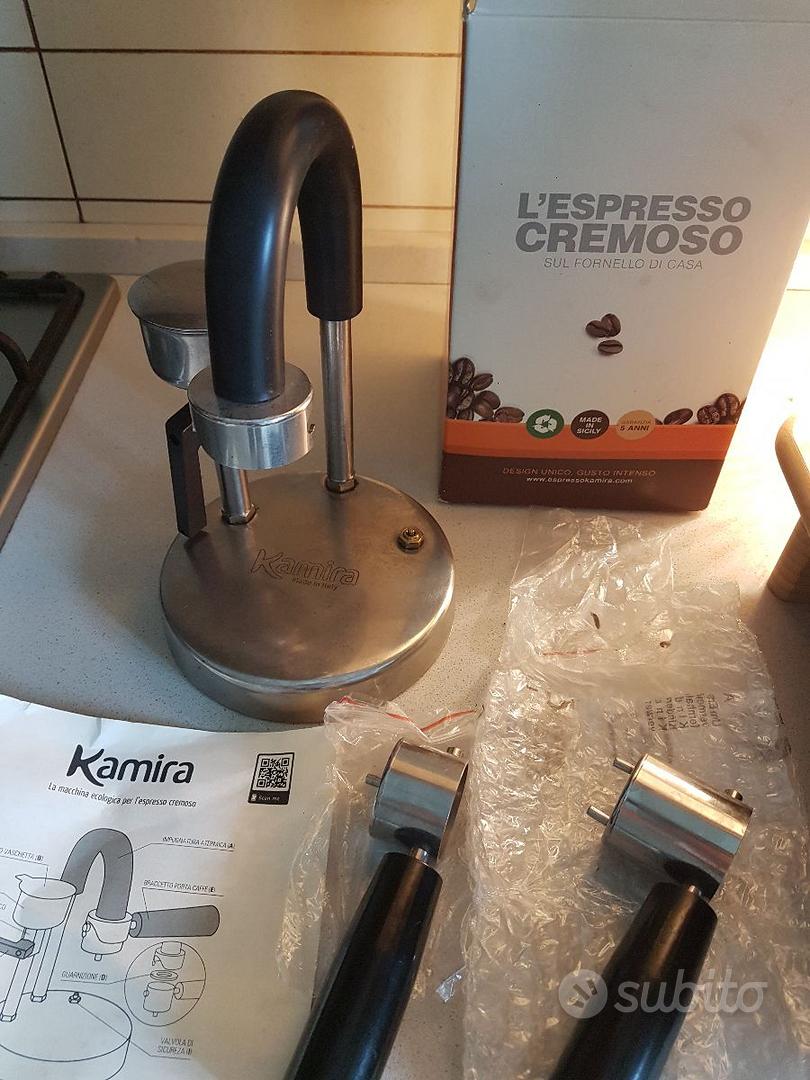 Kamira L'espresso Cremoso su I fornelli Macchina di Caffè senza Cialde e  Capsule