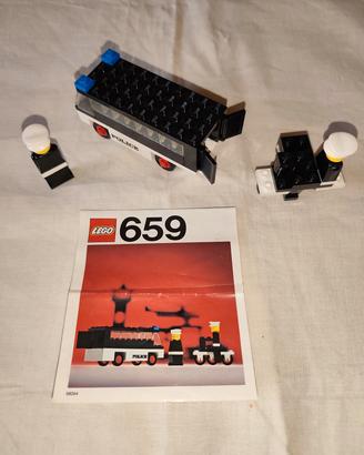 Lego 659 pattuglia della Polizia, con iscrizioni