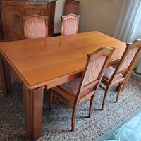 tavolo da pranzo estensibile anni 60 70