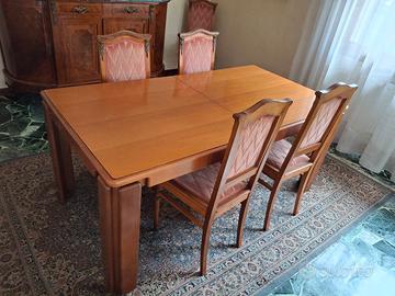 tavolo da pranzo estensibile anni 60 70