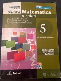 Libro nuova matematica a colori 5