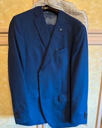 Vestito completo Blu Elettr due bottoni  tg 54 / 7