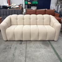 Divano letto matrimoniale in teddy