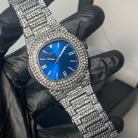Seiko Mod Nautilus Iced Out