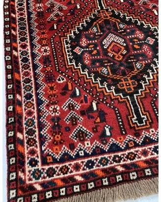 Shiraz tappeto rosso lana 