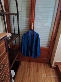 giacca blu carta da zucchero