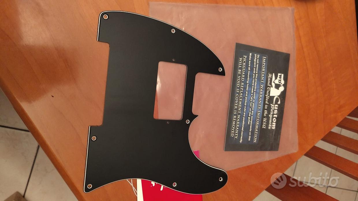 Battipenna Chitarra Nero 3 Strati Battipenna Strat HH Battipenna Per Chitarra Elettrica Fender Sostituzione Pickguard Chitarra