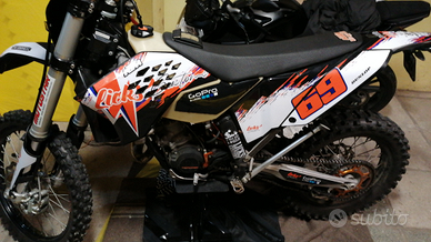 KTM exc 125 six days 2010