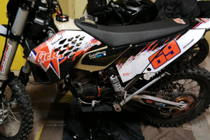 KTM exc 125 six days 2010