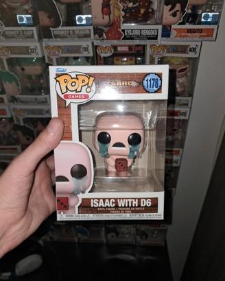 Isaac with d6 Funko pop 1178