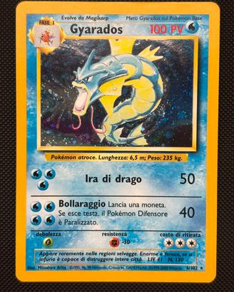 Gyarados Set Base Holo 6/102 ITA
