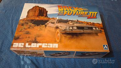 Modellino De Lorean di Ritorno al Futuro III