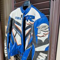 giubbotto in pelle Yamaha 