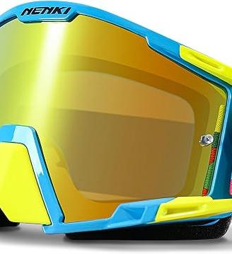 Occhiali Moto, Mascherina Motocross con protezione