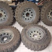 5 GOMME E CERCHI 215/80/R16 ATT SUZUKI