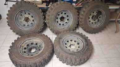 5 GOMME E CERCHI 215/80/R16 ATT SUZUKI