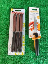 6 coltelli da tavolo+ 1 coltello da cucina.