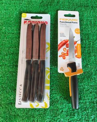 6 coltelli da tavolo+ 1 coltello da cucina.