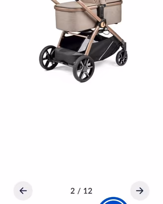 Passeggino gemellare peg perego ypsi