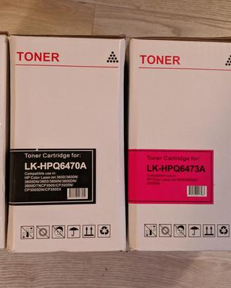 Set Toner Compatibili HP 3600/3500/3550 – NUOVI