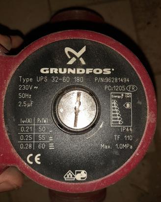Pompa Circolatore Grundfos UPS 32-60 180