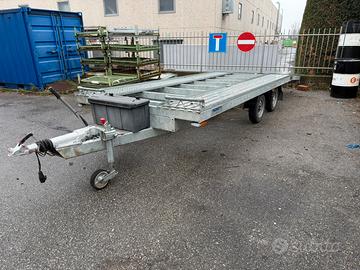 Carrello trasporto auto 2 assi 3490kg