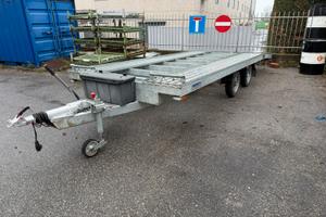 Carrello trasporto auto 2 assi 3490kg