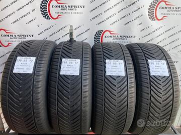 4 PNEUMATICI 235/55 R17 RIKEN 4 STAGIONI 85%