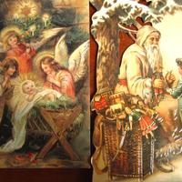 Cartoline natalizie –  3 cartoline anni 80