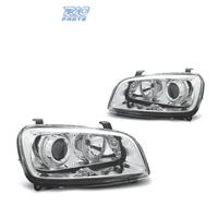 FARI PER TOYOTA RAV-4 94-00 ANGEL EYES FONDO CROMA