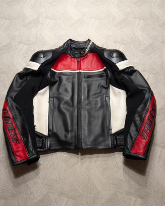 Giacca Moto Pelle Dainese Super Speed Taglia 52
