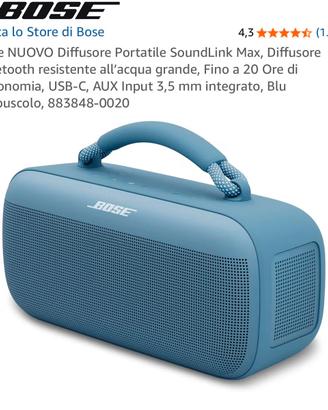 Bose Soundlink Max Cassa Bluetooth