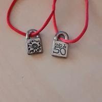 2 bracciali UNO DE 50 lucchetto