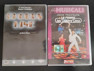 DVD chorus line  e la febbre del sabato sera