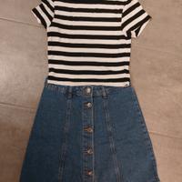 maglia e gonna