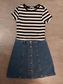 maglia e gonna
