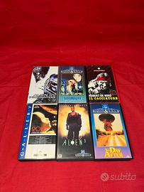 Lotto 6 VHS Film Cult Fantascienza e Cinema