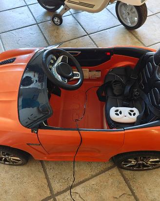 auto e vespa elettrica per bambini