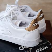 Scarpa Adidas Advantage Bianca