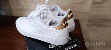 Scarpa Adidas Advantage Bianca