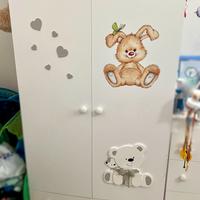 Armadio e settimino Erbesi