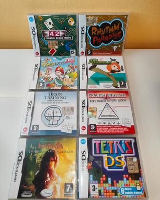 Lotto 8 giochi per Nintendo Ds