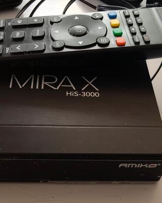 Decoder AMIKO MiraX HiS-3000 satellitare digitale